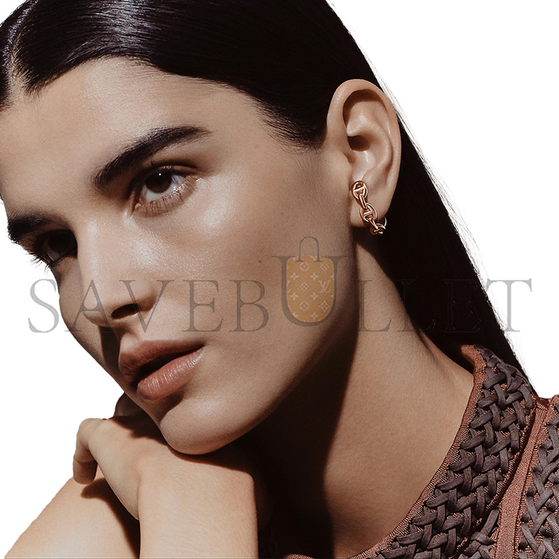 H**mes pendiente de broquel individual chaÎne d